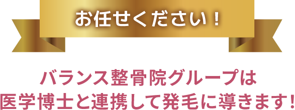 お任せください