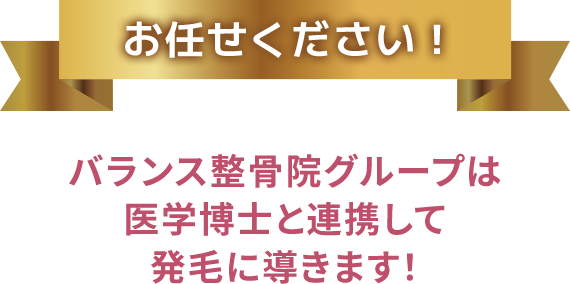 お任せください